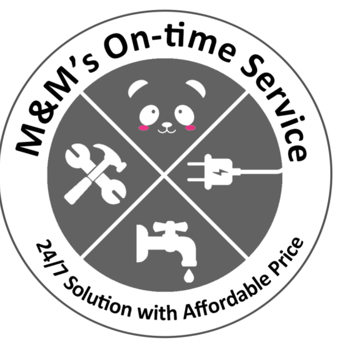 M&M's On-time Service logo